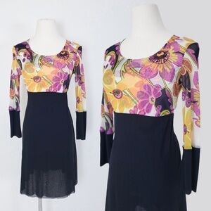 *Free With Purchase* Y2K semi-sheer mini dress sweet pea empire waist